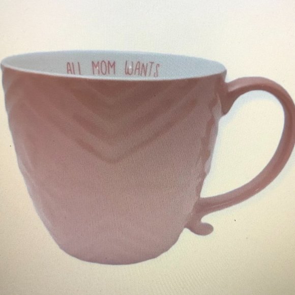 OPAL HOUSE "ALL MOM WANTS IS A SILENT NIGHT " Winter Snow Flakes Coffee … - Picture 6 of 6